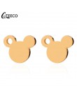 CUTEECO 2019 luksusowa cyrkonia Mickey Minnie stadniny kolczyki Crystal Fit marka kolczyki dla kobiet dzieci dziewczyny modna bi
