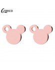 CUTEECO 2019 luksusowa cyrkonia Mickey Minnie stadniny kolczyki Crystal Fit marka kolczyki dla kobiet dzieci dziewczyny modna bi