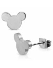 Todorova piękny Cartoon Mickey stadniny kolczyki dla kobiet dziewczyn dzieci prezent urodzinowy Cute Animal myszy kolczyk czarny