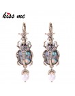 KISS ME hodowlane perły gwiazda owady kolczyki 2019 spersonalizowane słodkie oświadczenie moda kobiety biżuteria Brinco Wedding 