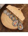 Wiele 3 par upuść zestaw kolczyków dla kobiet Boho Vintage czeski etniczny dynda Handmade wiszące kolczyki biżuteria 2019 prezen