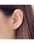 Nowy śliczne koreański styl AAA Cezch cyrkon mała gwiazda Non klips kolczyk Ear Cuff kolczyk tragus 2018 Femme Bijoux Brincos