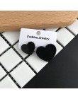 AOMU prosta konstrukcja geometryczne kolczyki kobiece przezroczyste duże okrągłe koło akrylowe kolczyki dla kobiet Brincos biżut