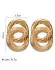 F32 Multi wzory hurtownia moda biżuteria kobiety Metal Vintage komunikat jasne kryształowe kolczyki dla kobiet metalowy kolczyk