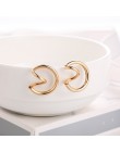 WYBU Summer Style złote kolczyki Drop dla kobiet Geomatric czarne długie wiszące kolczyki trójkąt Bts biżuteria Earing biżuterja