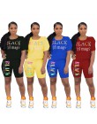 2019 kobiet nowy letni list druku z krótkim rękawem t-shirt szorty do kolan garnitur dwuczęściowy zestaw sportowy strój dresowy 