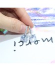 2019 japonia i Korea południowa hot moda biżuteria luksusowe kwadratowe cyrkonią kolczyki wedding party dzikie kolczyki dla dzie