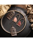 Boho złote kolczyki dla kobiet kobieta Vintage etniczne frędzle wiszące wiszące kolczyki 2019 Indian Brincos komunikat biżuteria