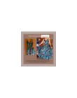 Seksowne kobiety Boho dwuczęściowy zestaw krótki top długi spódnica kwiatowy drukowane Bandeau opaska bez ramiączek Ruffles spód
