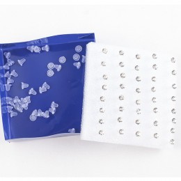 20 para/zestaw kobiety dziewczyna Rhinestone Crystal Ear Stud kolczyki Party Eelgant kolczyk biżuteria prezent 2 3 4 5mm