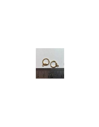 Eruifa 20 sztuk 12mm Earing baza złącze Linker uchwyt zewnętrzny wewnętrzny mosiądz Hoop klip dla kolczyk DIY 2 kolory Nickle i 
