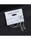 Modyle 9 par/zestaw Mix Design Square Rhinestone stadniny kolczyki dla kobiet AAA sześcienne kolczyki z cyrkoniami biżuteria
