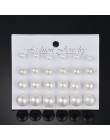 Modyle 9 par/zestaw Mix Design Square Rhinestone stadniny kolczyki dla kobiet AAA sześcienne kolczyki z cyrkoniami biżuteria