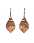 Boho złote kolczyki dla kobiet kobieta Vintage etniczne frędzle wiszące wiszące kolczyki 2019 Indian Brincos komunikat biżuteria