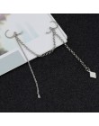 SOHOT nowych mężczyzna Punk Tassel wielowarstwowy wiszący łańcuszek kolczyki w stylu vintage rockowe liść krzyż geometryczny ele