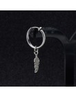SOHOT nowych mężczyzna Punk Tassel wielowarstwowy wiszący łańcuszek kolczyki w stylu vintage rockowe liść krzyż geometryczny ele