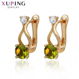 Xuping kolczyki specjalna konstrukcja złoty kolorowy platerowany nowa biżuteria dla kobiet New Arrival wysokiej jakości S29/204-