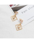 Wiele stylów kolekcja biżuteria koreański osobowość twórcza geometryczne liście klipsy Fashion Girl akcesoria damskie