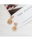 Wiele stylów kolekcja biżuteria koreański osobowość twórcza geometryczne liście klipsy Fashion Girl akcesoria damskie