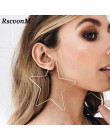 RscvonM New fashion złoty kolor wielka gwiazda spadek kolczyk trendy biżuteria prezent wypadnij zwisają kolczyk najlepszy prezen