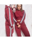Zima 2 sztuka zestaw kobiety topy i spodnie z długim rękawem Trucksuit kobiety dresy zestawy Sexy spodnie na co dzień garnitur c