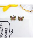 Koreański moda kobiety akcesoria lato słodki piękny żółty cukierek Tassel geometria dynda kolczyki dla dziewczyny słodkie biżute