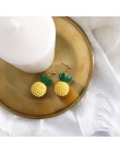 Koreański moda kobiety akcesoria lato słodki piękny żółty cukierek Tassel geometria dynda kolczyki dla dziewczyny słodkie biżute