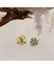 Koreański moda kobiety akcesoria lato słodki piękny żółty cukierek Tassel geometria dynda kolczyki dla dziewczyny słodkie biżute