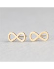 Kolczyki damskie ze stali nierdzewnej urok Goldne Silver Heart Star Moon stal nierdzewna stalowe kolczyki dla kobiet moda biżute