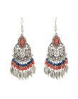 Moda kolczyki 2019 złota indyjska biżuteria w stylu vintage etniczne boho tassel długie kolczyki wiszące dla kobiet panna młoda 
