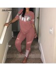 Kobiety na co dzień 2 sztuka zestaw S-Xxxl różowy list drukuj Sexy dres bluzka w rozmiarze plus size + spodnie obcisłe dresy dwu