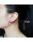 80mm Super duże kolczyki koła okrągłe kolczyki kobiece złoto srebro duże koło Creole kolczyki Huggies osobowość biżuteria