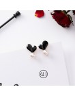 2019 nowe koreańskie kolczyki dla dziewczyn czarna geometria Tassel spadek kolczyki dla kobiet moda śliczne biżuteria akcesoria