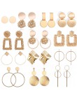 2019 moda kreatywne kolczyki duże geometryczne kolczyki dla kobiet kolczyki wiszące Drop Earing nowoczesna biżuteria hurtowych