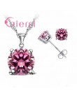 Czysta 925 Sterling Silver kobiety akcesoria hurtownie wysokiej jakości biżuteria cyrkonia CZ 4 pazury stadniny kolczyki 8 kolor