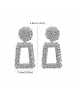 2019 moda kreatywne kolczyki duże geometryczne kolczyki dla kobiet kolczyki wiszące Drop Earing nowoczesna biżuteria hurtowych