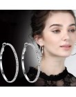 Moda złoty kolor koreański styl zwykłe kryształki kolczyki dla kobiet biżuteria ślubna kolczyki ślubne zaręczynowe kobiece preze