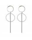 2019 moda kreatywne kolczyki duże geometryczne kolczyki dla kobiet kolczyki wiszące Drop Earing nowoczesna biżuteria hurtowych