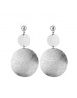 2019 moda kreatywne kolczyki duże geometryczne kolczyki dla kobiet kolczyki wiszące Drop Earing nowoczesna biżuteria hurtowych
