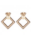 2019 moda kreatywne kolczyki duże geometryczne kolczyki dla kobiet kolczyki wiszące Drop Earing nowoczesna biżuteria hurtowych