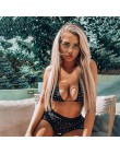 BOOFEENAA siatka z kryształkami Sexy 2 sztuka zestaw kobiety lato stroje klubowe Rave festiwal krótki pasujące zestawy czarny bi