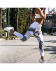 NORMOV Fashion strój do fitnessu kobiety szybkoschnący trening biustonosze legginsy poliestrowe zestaw seksowna siatka Skinny pa