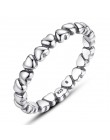 WOSTU gorąca sprzedaż 925 srebro pierścionki dla kobiet europejski oryginalny ślub moda markowy pierścionek biżuteria prezent