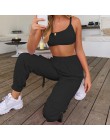 BOOFEENAA różowy Sexy dwuczęściowy zestaw krótki top i Cargo spodnie garnitury Streetwear dres kobiety letnie ubrania pasujące z