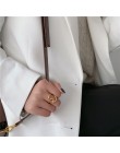 AOMU Fashion Girl prezent metalowy pierścionek dla kobiet biżuteria geometryczny okrągły pierścionek akcesoria do strzelania uli