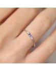 Wejście Lux małe serce cienkie pierścienie dla kobiet światło żółte złoto kolor AAA + CZ GIF na imprezę codzienna moda biżuteria