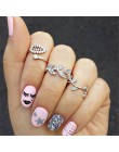 Modyle 12 sztuk/zestaw urok złoty kolor Midi Finger zestaw pierścieni dla kobiet w stylu Vintage Boho Knuckle Party Rings biżute