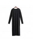 Maxi T koszula sukienka kobiety lato plaża Boho Sexy Party Vintage bandaż dzianiny Bodycon w stylu Casual, czarny długi suknie s