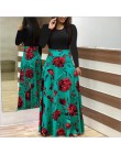 Wiosna jesień dla kobiet sukienka 2020 Casual z długim rękawem O-neck tunika sukienki Patchwork moda nadruk w stylu Vintage Maxi
