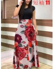 Wiosna jesień dla kobiet sukienka 2020 Casual z długim rękawem O-neck tunika sukienki Patchwork moda nadruk w stylu Vintage Maxi